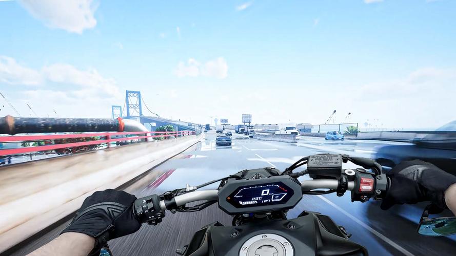 Traffic Moto Bike Rider City Capture d'écran 3