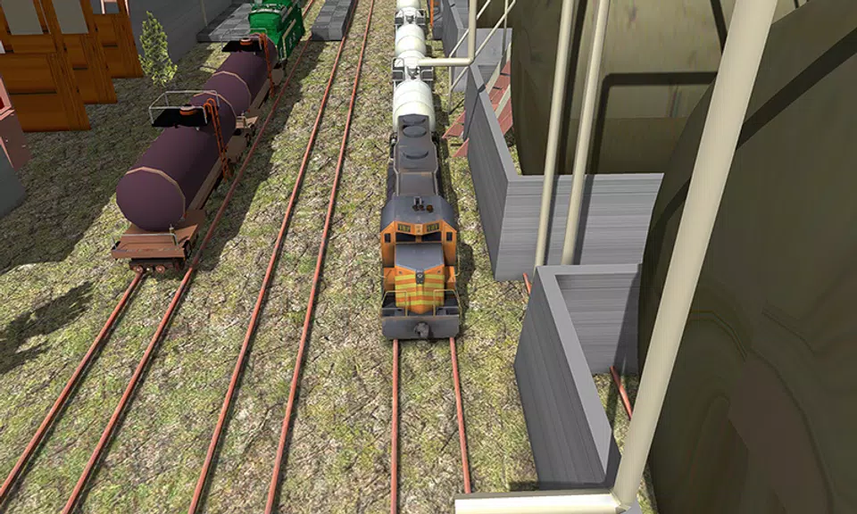 Oil Tanker Train Driving Sim應用截圖第2張