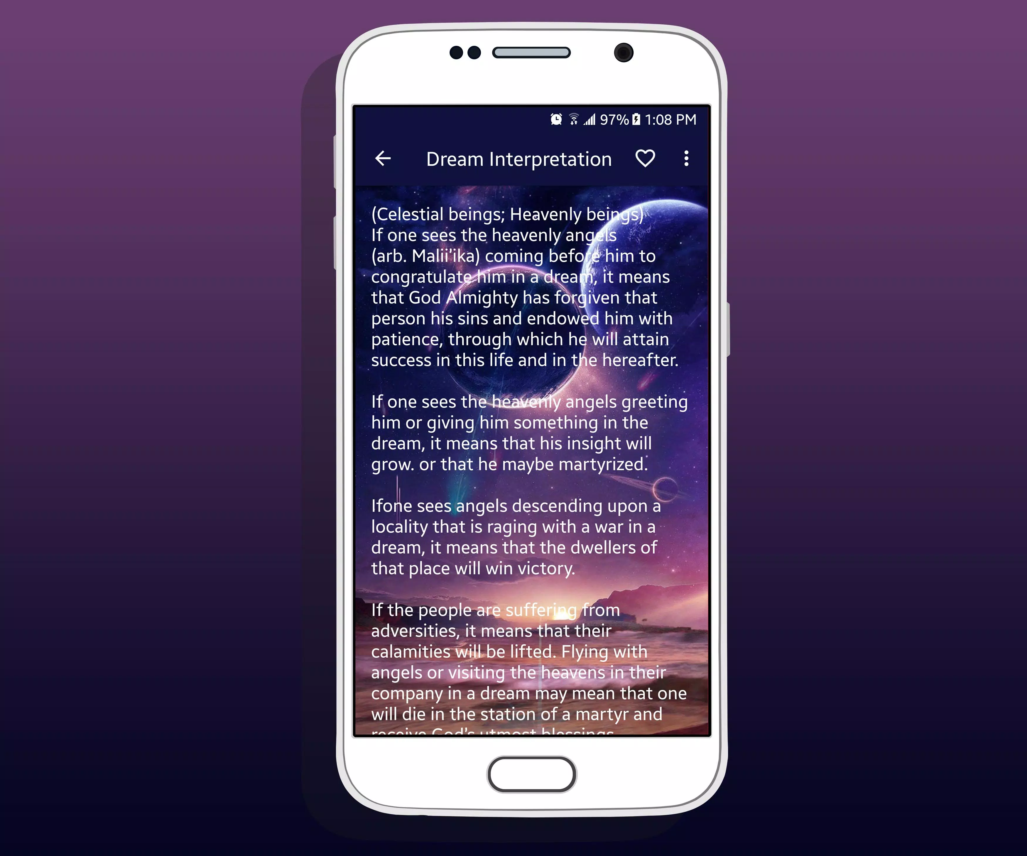 Dream Interpretation Tangkapan skrin 2