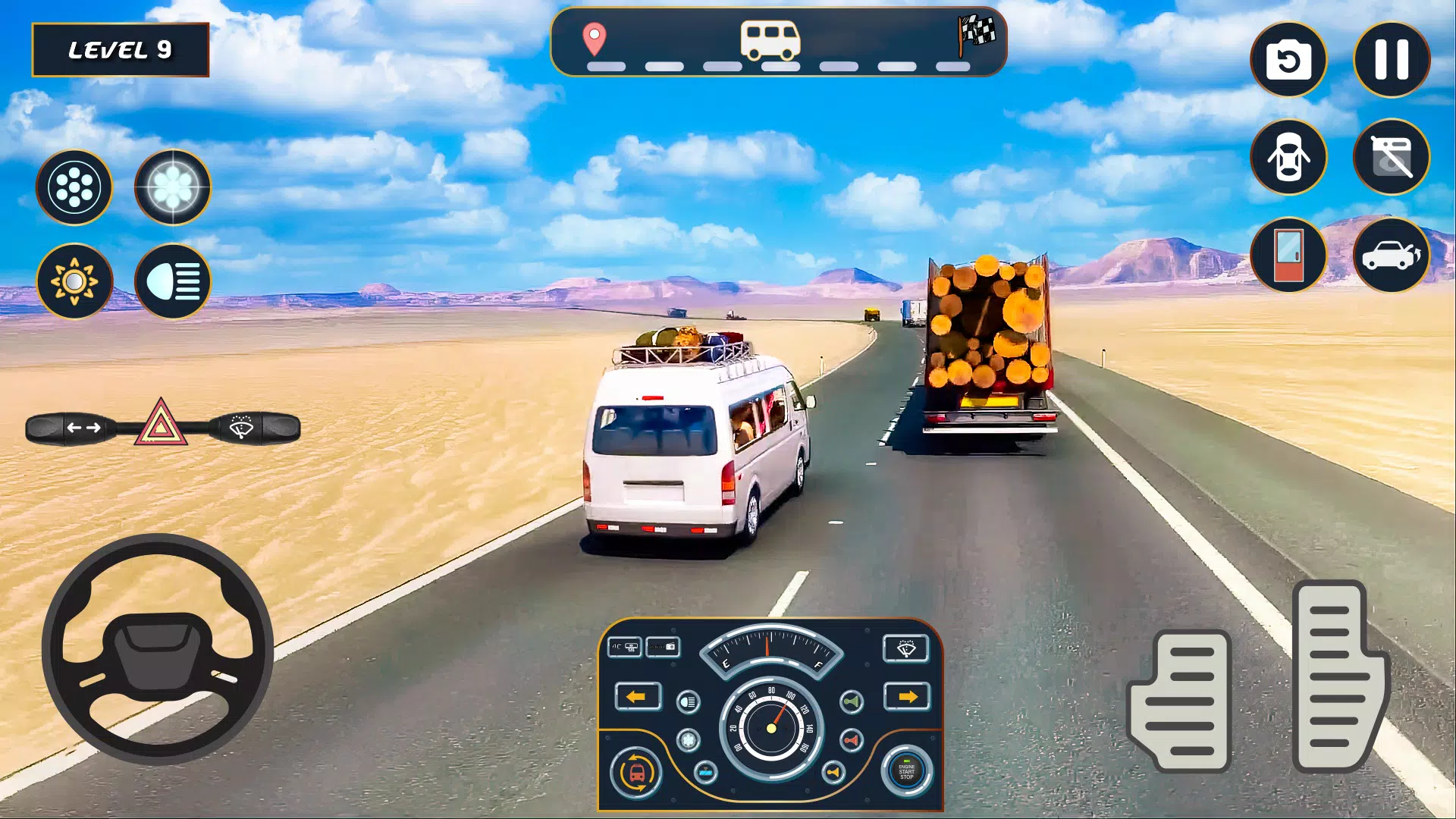 Van Simulator Dubai Van Games स्क्रीनशॉट 2