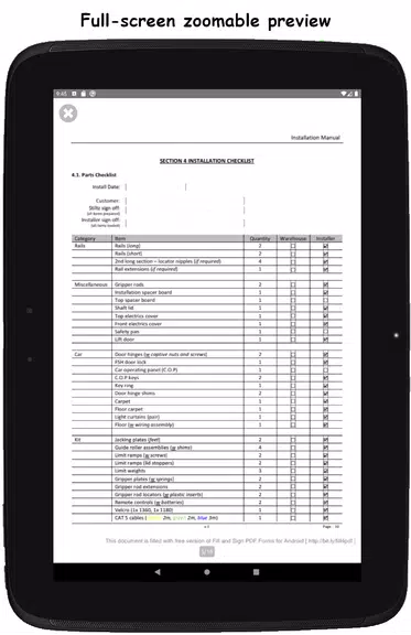 Fill and Sign PDF Forms Скриншот 3