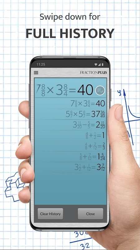 Schermata Fraction Calculator Plus 0