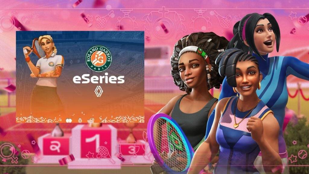 Roland-Garros Eseries 2025 verfügt über ein neues eSports-Teamformat im Tennisklash