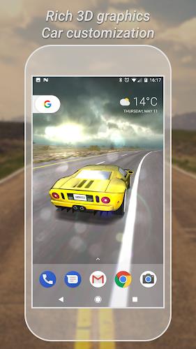 3D Car Live Wallpaper Lite Capture d'écran 2