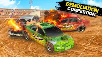 X Demolition Derby: Car Racing Ảnh chụp màn hình 3