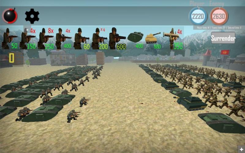 WORLD WAR II: SOVIET WARS RTS 스크린샷 2