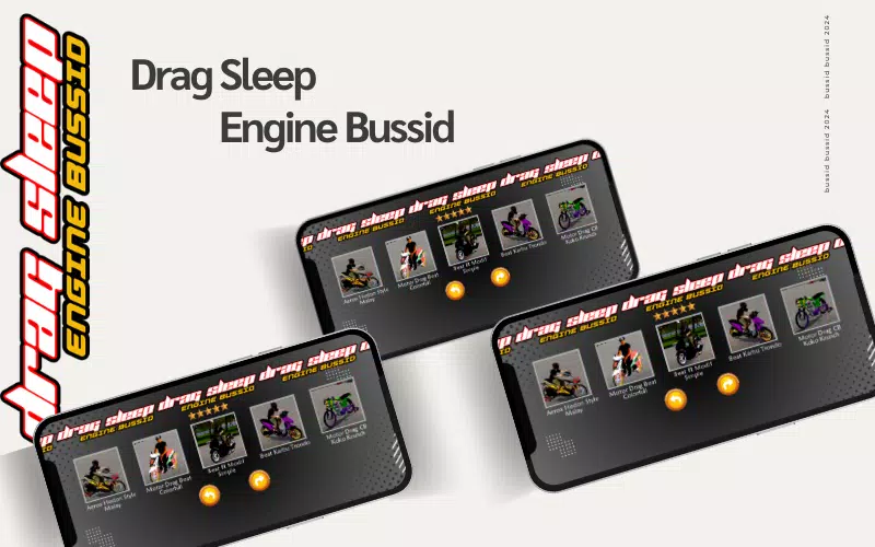 Mod Drag Sleep Engine Bussid Zrzut ekranu 2