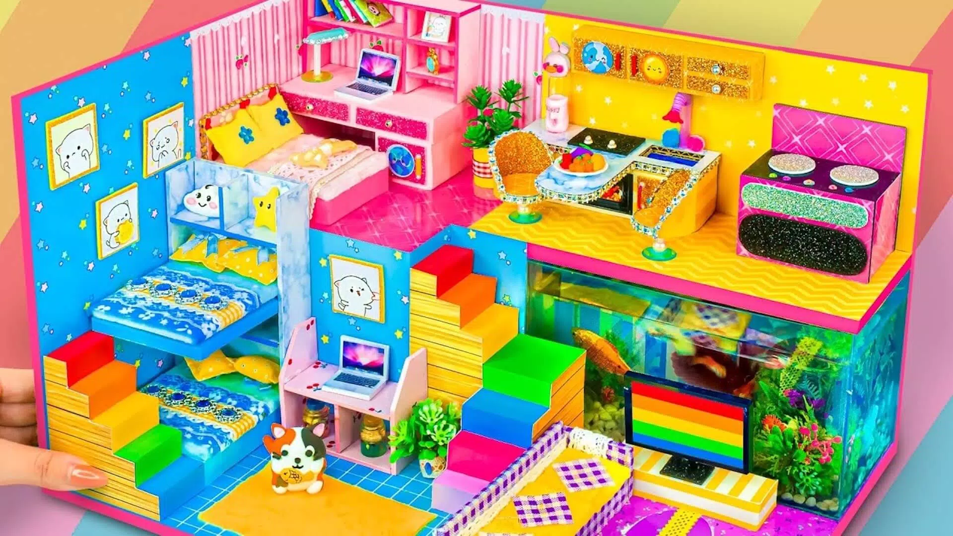 Girl Doll House Design Games Скриншот 3