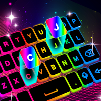 Neon LED Keyboard - клавиатура