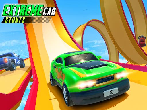 Schermata Hot Cars Fever-Car Stunt Races 2