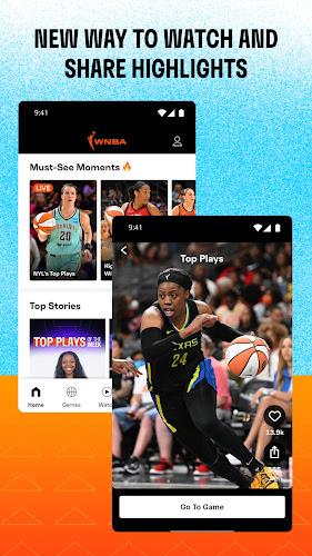 WNBA - Live Games & Scores Screenshot 2