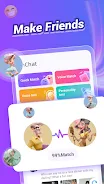 AhChat-Chat& Make Real Friends ဖန်သားပြင်ဓာတ်ပုံ 0