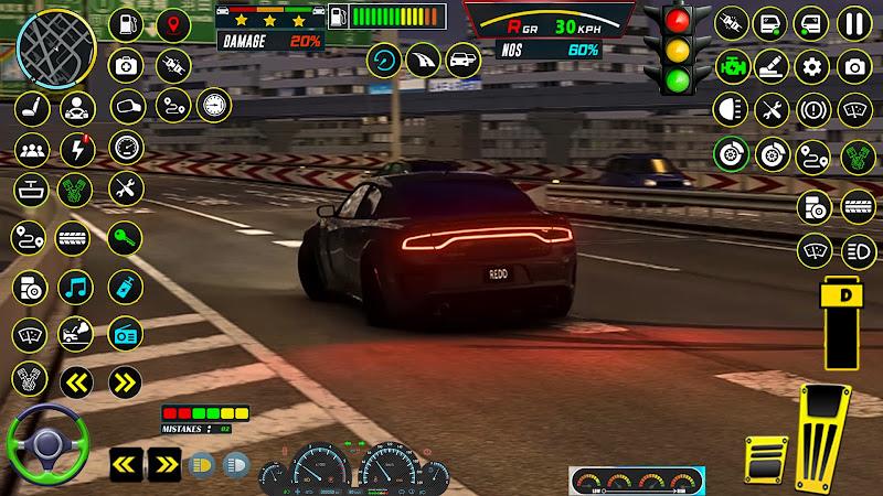 US Car Driving Simulator Game ဖန်သားပြင်ဓာတ်ပုံ 2