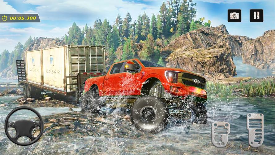 Mud Race Offroad Mudding Games 스크린샷 3