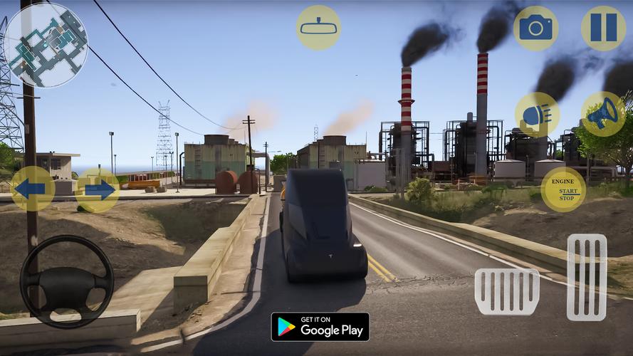 US Cargo Truck Games 3D スクリーンショット 2