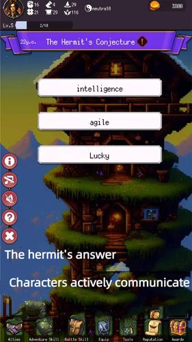 Brave Life Simulator：RPG Game Скриншот 2