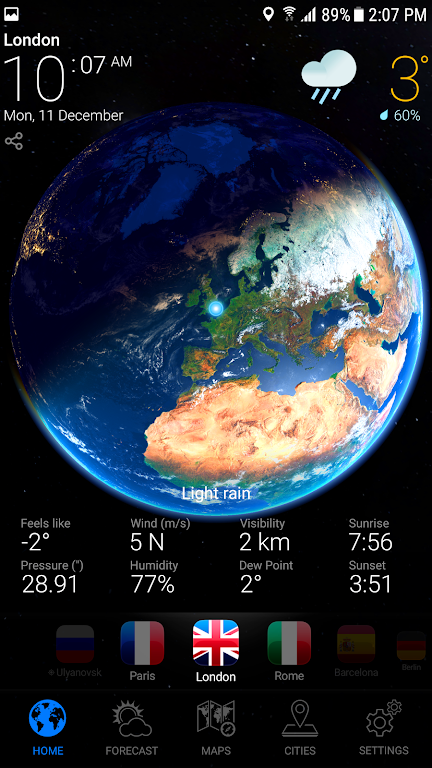 WEATHER NOW Mod Capture d'écran 0