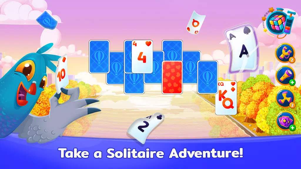 SoliTown – Solitaire Tripeaks Capture d'écran 0
