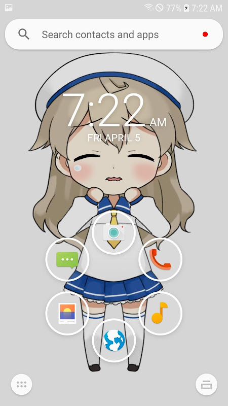 Anime Live2D Wallpaper Schermafbeelding 1