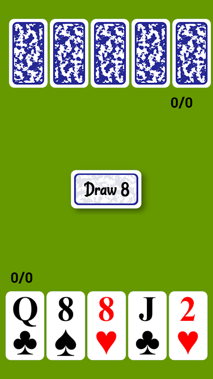 Five Card Draw Скриншот 1