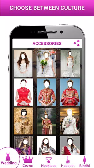Wedding Dress Photo Editor Schermafbeelding 1