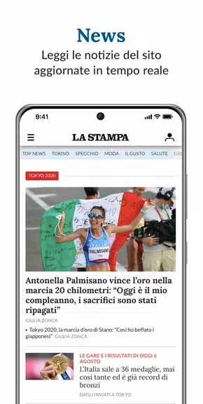Schermata La Stampa. Notizie e Inchieste 2