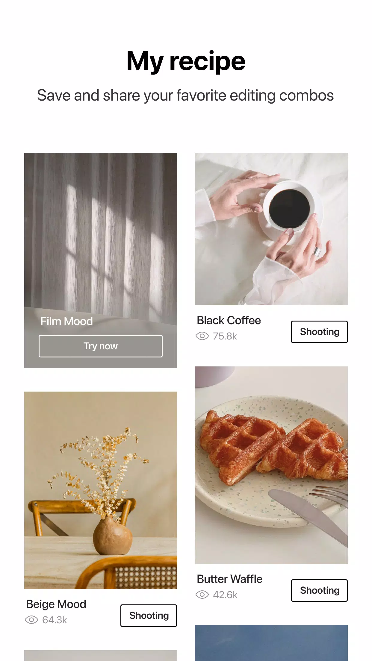 Foodie - Filter & Film Camera应用截图第3张