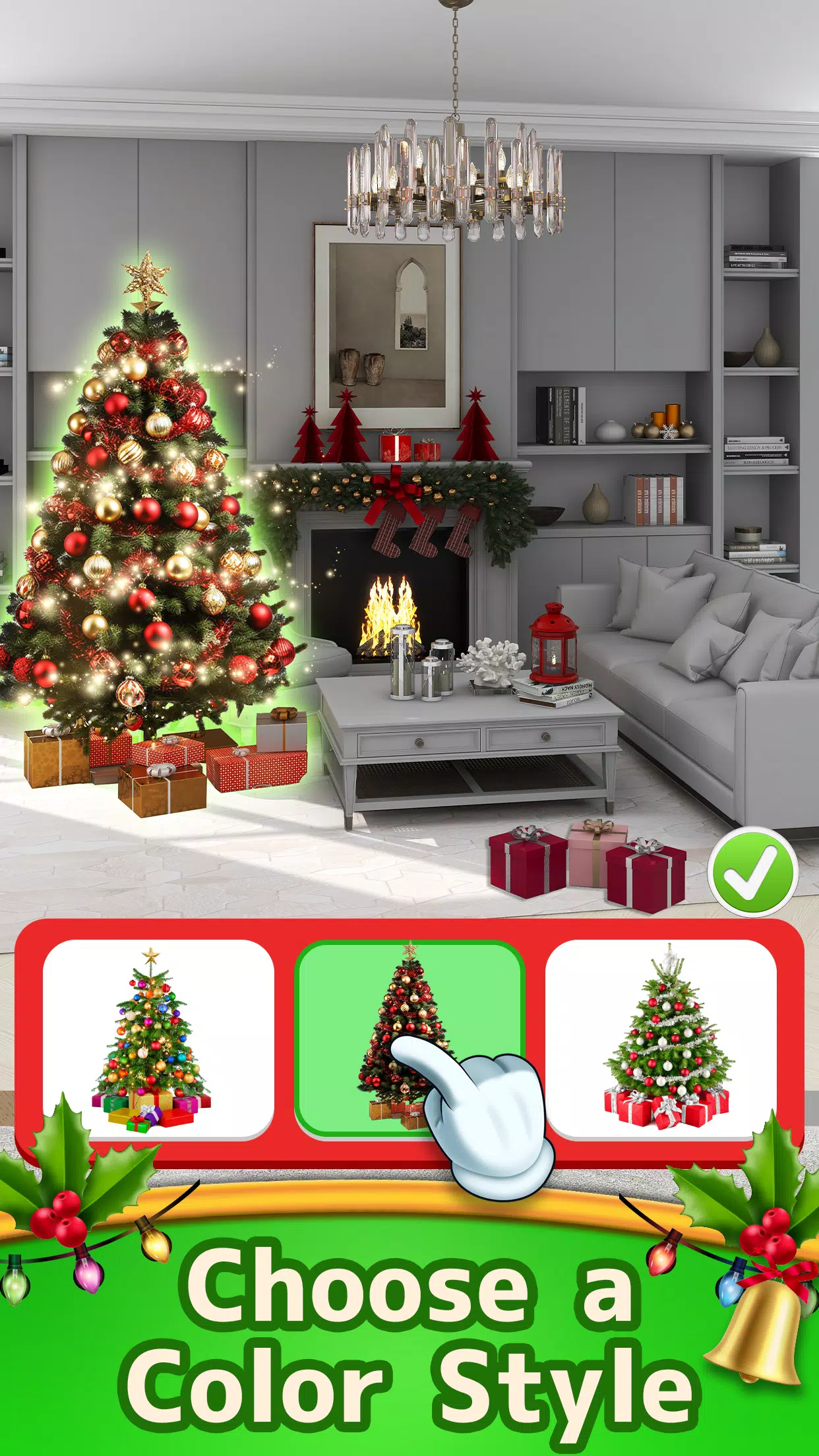 Christmas Match: Home Design Скриншот 0