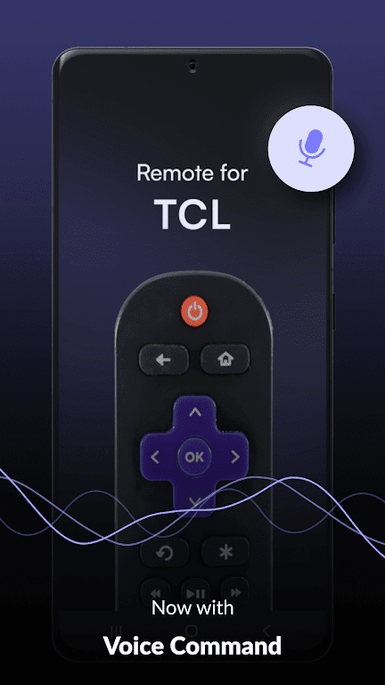 Remote control for TCL TVs Schermafbeelding 0