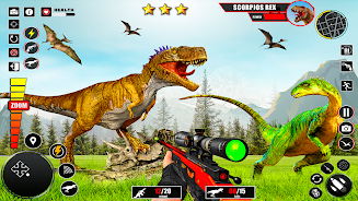 Animal Hunter:Dino Shooting Captura de tela 0