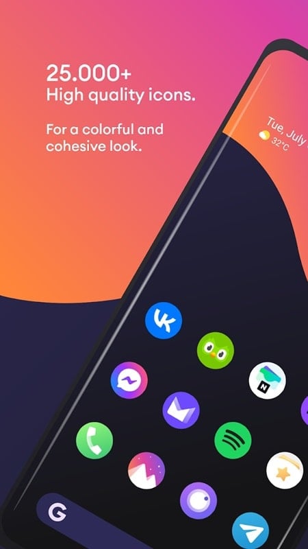 Australis Icon Pack ဖန်သားပြင်ဓာတ်ပုံ 3