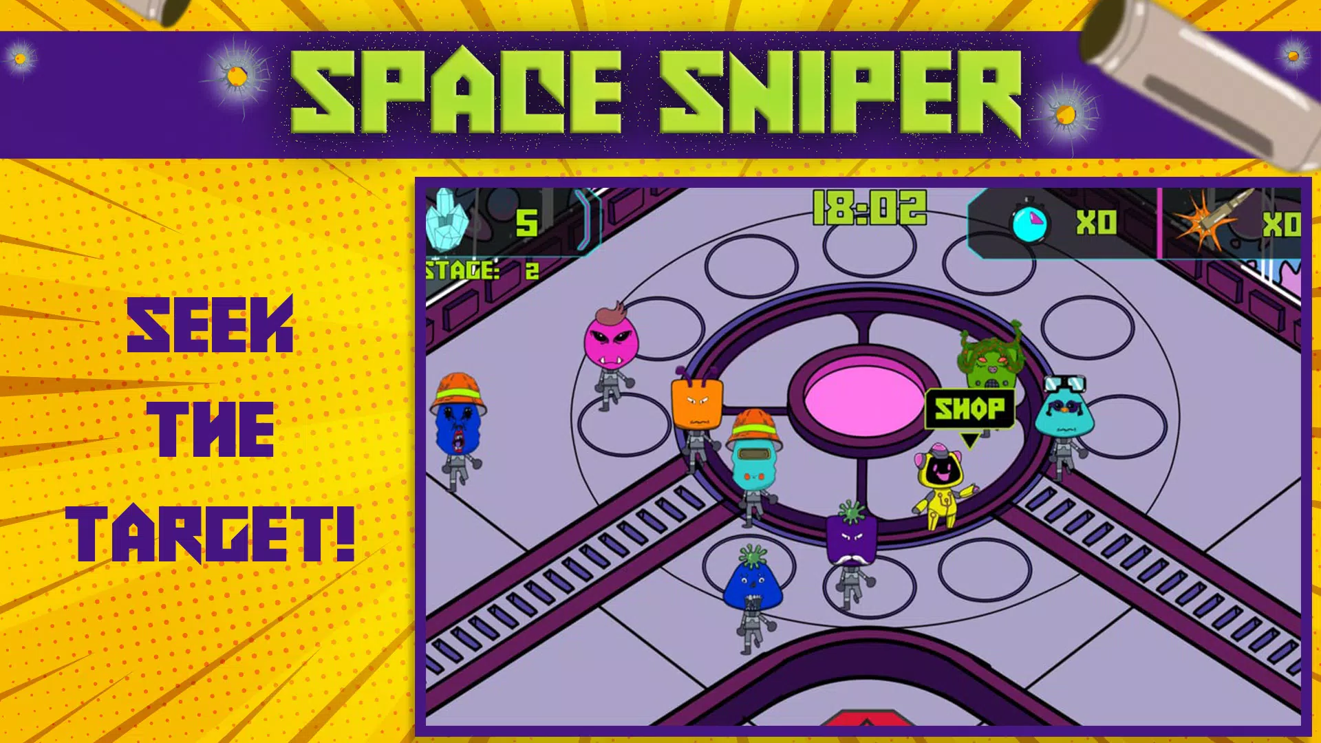 Space Sniper Schermafbeelding 0