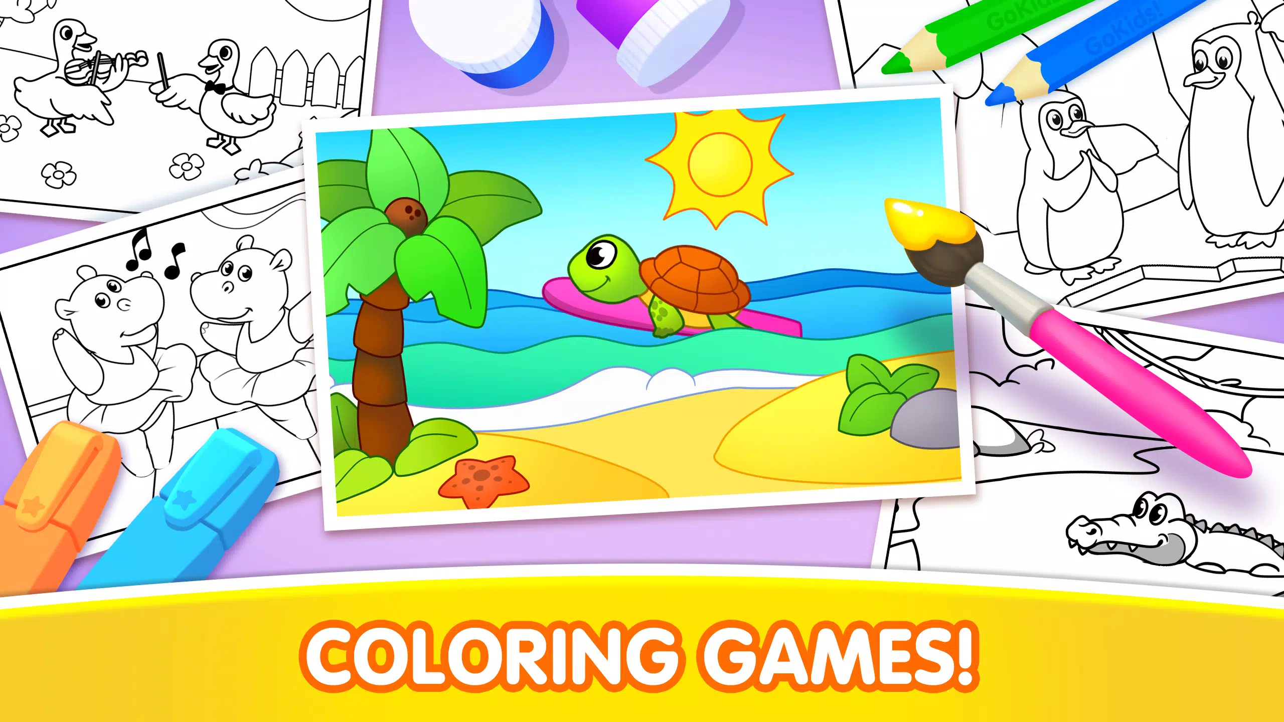 Education tablet game for kids Screenshot 1