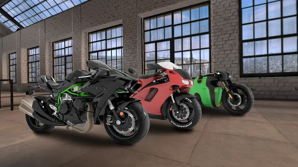 MotorBike: Drag Racing Game スクリーンショット 2