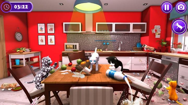 Pet Cat Simulator Cat Games スクリーンショット 1