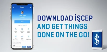 İşCep - Mobile Banking Captura de pantalla 0