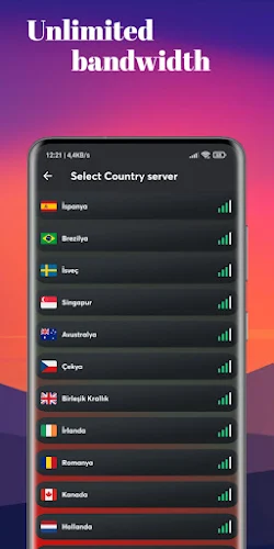 Sky VPN Pro Capture d'écran 2