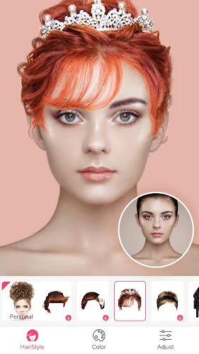 Hairstyle Changer - HairStyle Schermafbeelding 2