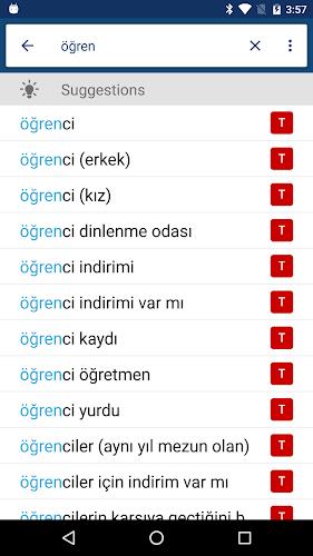 Turkish English Dictionary İng 스크린샷 3