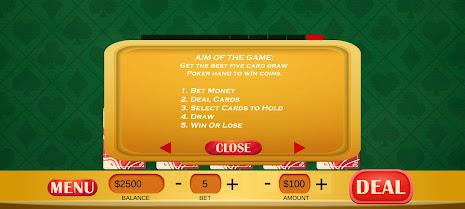 Jacks or Better - Video Poker ภาพหน้าจอ 3