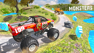 Monster Truck Games Simulator স্ক্রিনশট 2