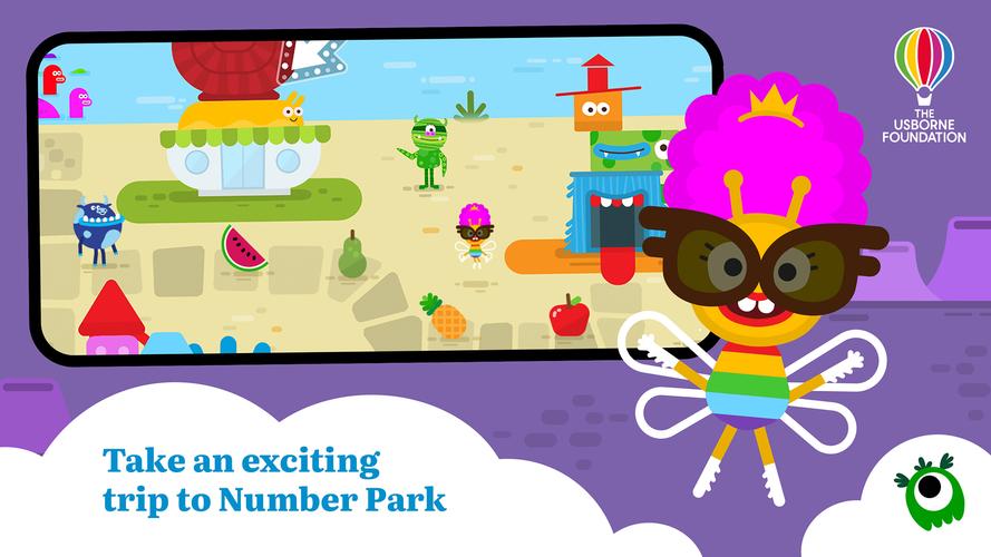 Teach Monster Number Skills Captura de tela 3
