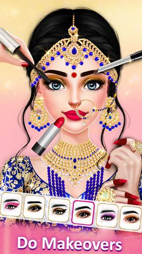 Indian Wedding Dress up games Captura de tela 1