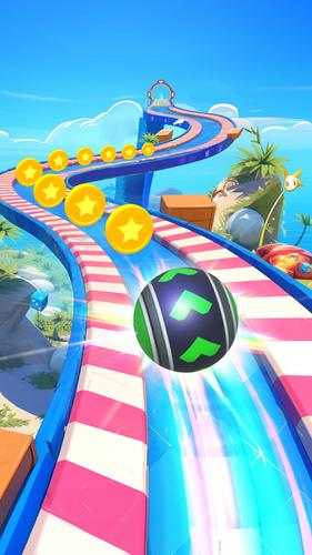 3D Super Rolling Ball Race Screenshot 3