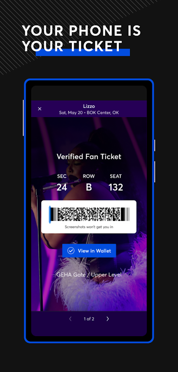 Ticketmaster Ảnh chụp màn hình 0