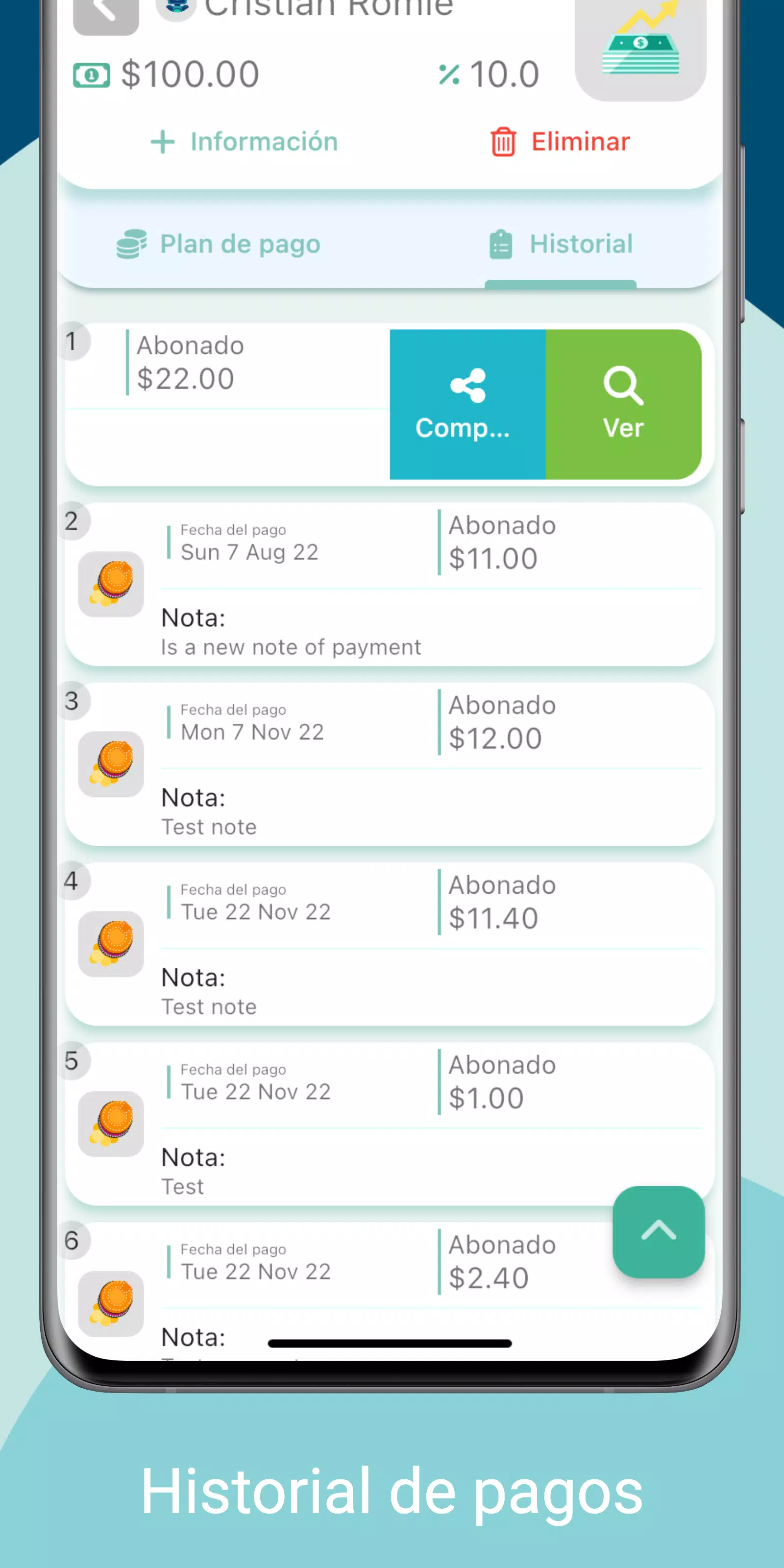 Collection Manager - Prestapp स्क्रीनशॉट 1