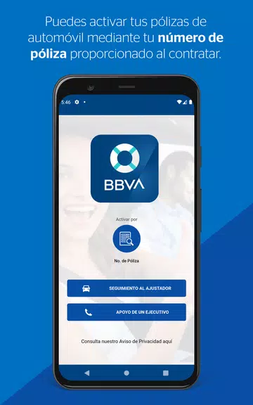 Schermata BBVA SOS - Asistencia de Auto 1