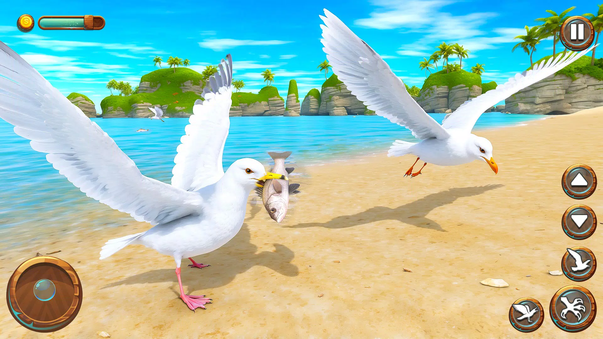 Seagull Bird Life Simulator Captura de pantalla 0