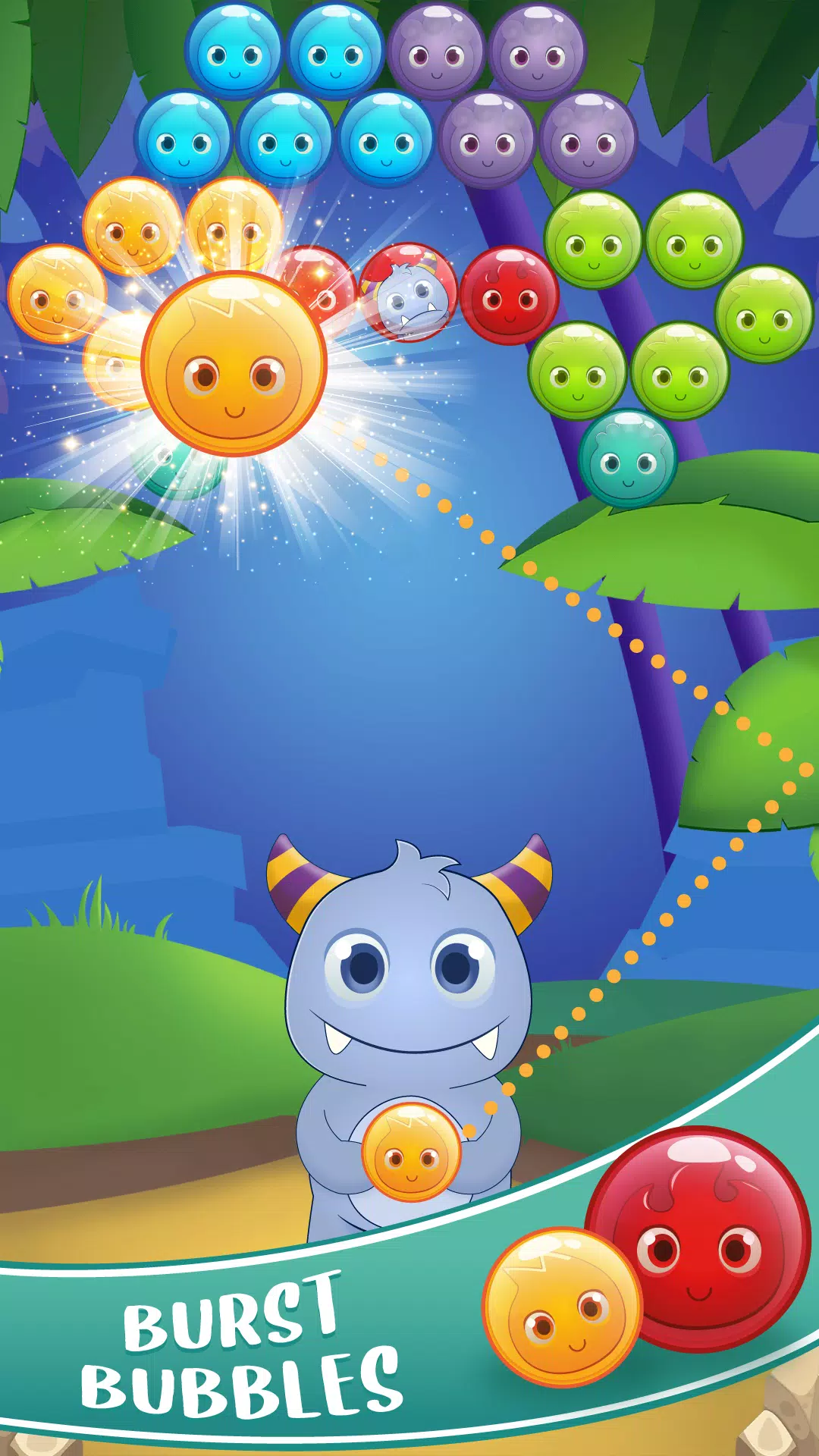 Bubble friends rescue Screenshot 1