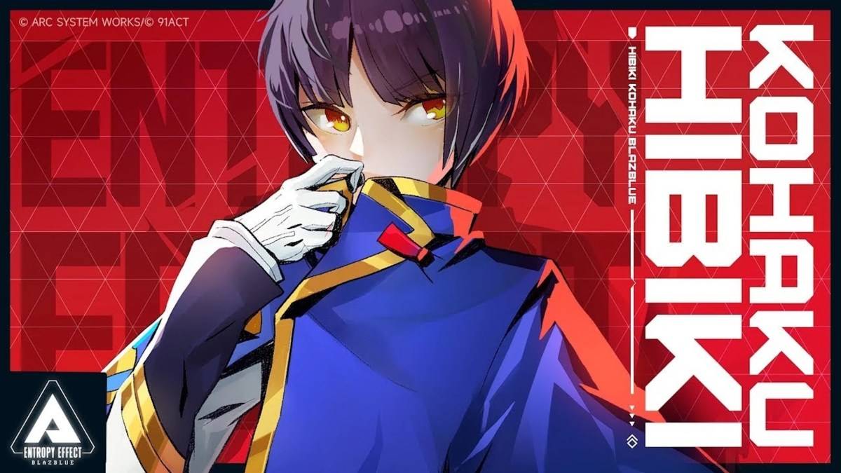 Hibiki de l'effet d'entropie de BlazBlue